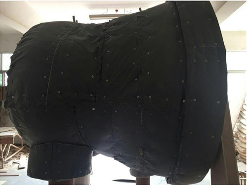 可拆卸汽轮机保温衣